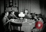 Image of farm family in evening Saint Clairsville Ohio USA, 1940, second 62 stock footage video 65675030605