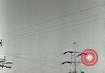Image of rural family enjoying new benefits of electricity Saint Clairsville Ohio USA, 1940, second 31 stock footage video 65675030607