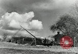 Image of rural family enjoying new benefits of electricity Saint Clairsville Ohio USA, 1940, second 55 stock footage video 65675030607