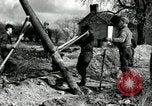 Image of rural family enjoying new benefits of electricity Saint Clairsville Ohio USA, 1940, second 62 stock footage video 65675030607