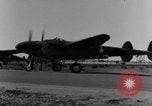 Standbild P-38 Flugzeuge Australien, 1942, aus Sekunde 21 historischem Filmmaterial Videoclip 65675030613