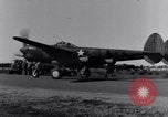 Standbild P-38 Flugzeuge Australien, 1942, aus Sekunde 24 historischem Filmmaterial Videoclip 65675030613