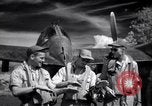 Image of P-38 planes of 80th fighter squadron Pacific Theater, 1944, second 43 stock footage video 65675030621