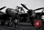 Image of Native tribesmen with P-38 planes New Guinea, 1944, second 4 stock footage video 65675030622
