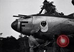 Image of Native tribesmen with P-38 planes New Guinea, 1944, second 21 stock footage video 65675030622
