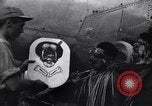 Image of Native tribesmen with P-38 planes New Guinea, 1944, second 26 stock footage video 65675030622