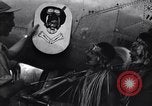 Image of Native tribesmen with P-38 planes New Guinea, 1944, second 30 stock footage video 65675030622