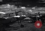 Image of P-38 planes and ground crews of 80th Fighter Squadron Port Moresby New Guinea, 1944, second 4 stock footage video 65675030623