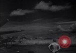 Image of P-38 planes and ground crews of 80th Fighter Squadron Port Moresby New Guinea, 1944, second 37 stock footage video 65675030623