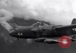 Image of P-38 Lightning airplanes of US Army 13th Air Force Pacific Theater, 1943, second 3 stock footage video 65675030626