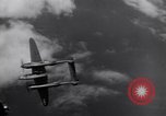 Image of P-38 Lightning airplanes of US Army 13th Air Force Pacific Theater, 1943, second 7 stock footage video 65675030626