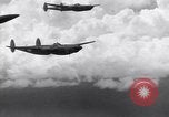 Image of P-38 Lightning airplanes of US Army 13th Air Force Pacific Theater, 1943, second 28 stock footage video 65675030626