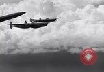 Image of P-38 Lightning airplanes of US Army 13th Air Force Pacific Theater, 1943, second 31 stock footage video 65675030626