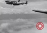 Image of P-38 Lightning airplanes of US Army 13th Air Force Pacific Theater, 1943, second 33 stock footage video 65675030626