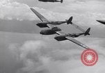 Image of P-38 Lightning airplanes of US Army 13th Air Force Pacific Theater, 1943, second 34 stock footage video 65675030626
