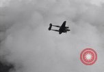 Image of P-38 Lightning airplanes of US Army 13th Air Force Pacific Theater, 1943, second 41 stock footage video 65675030626