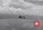 Image of P-38 Lightning airplanes of US Army 13th Air Force Pacific Theater, 1943, second 48 stock footage video 65675030626