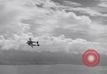 Image of P-38 Lightning airplanes of US Army 13th Air Force Pacific Theater, 1943, second 50 stock footage video 65675030626