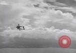 Image of P-38 Lightning airplanes of US Army 13th Air Force Pacific Theater, 1943, second 51 stock footage video 65675030626