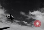 Image of P-38 Lightning airplanes of US Army 13th Air Force Pacific Theater, 1943, second 60 stock footage video 65675030626