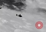 Image of P-38 Lightning airplanes of US Army 13th Air Force Pacific Theater, 1943, second 61 stock footage video 65675030626