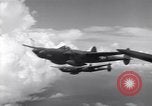 Image of P-38 of 13th Army Air Force jettisons auxiliary fuel tanks Pacific Theater, 1943, second 19 stock footage video 65675030627