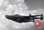 Image of P-38 of 13th Army Air Force jettisons auxiliary fuel tanks Pacific Theater, 1943, second 37 stock footage video 65675030627