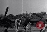 Image of P-38 plane Nuthampstead England United Kingdom, 1943, second 35 stock footage video 65675030628