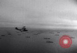 Standbild Angriff auf deutsche U-Boot U europäische Theater, 1942, aus Sekunde 12 historischem Filmmaterial Videoclip 65675030630
