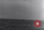 Standbild Angriff auf deutsche U-Boot U europäische Theater, 1942, aus Sekunde 18 historischem Filmmaterial Videoclip 65675030630