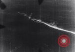 Standbild Angriff auf deutsche U-Boot U europäische Theater, 1942, aus Sekunde 49 historischem Filmmaterial Videoclip 65675030630