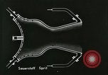 Standbild Rakete Peenemunde Deutschland, 1944, aus Sekunde 62 historischem Filmmaterial Videoclip 65675030633