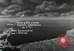 Standbild deutsche Rakete Rakete Peenemunde Deutschland, 1944, aus Sekunde 27 historischem Filmmaterial Videoclip 65675030634