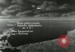 Standbild deutsche Rakete Rakete Peenemunde Deutschland, 1944, aus Sekunde 29 historischem Filmmaterial Videoclip 65675030634