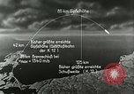 Standbild deutsche Rakete Rakete Peenemunde Deutschland, 1944, aus Sekunde 32 historischem Filmmaterial Videoclip 65675030634