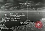 Standbild deutsche Rakete Rakete Peenemunde Deutschland, 1944, aus Sekunde 33 historischem Filmmaterial Videoclip 65675030634