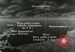 Standbild deutsche Rakete Rakete Peenemunde Deutschland, 1944, aus Sekunde 39 historischem Filmmaterial Videoclip 65675030634
