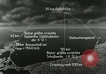 Standbild deutsche Rakete Rakete Peenemunde Deutschland, 1944, aus Sekunde 40 historischem Filmmaterial Videoclip 65675030634
