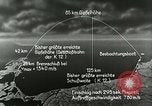 Standbild deutsche Rakete Rakete Peenemunde Deutschland, 1944, aus Sekunde 43 historischem Filmmaterial Videoclip 65675030634