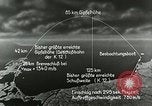 Standbild deutsche Rakete Rakete Peenemunde Deutschland, 1944, aus Sekunde 50 historischem Filmmaterial Videoclip 65675030634