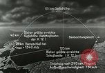 Standbild deutsche Rakete Rakete Peenemunde Deutschland, 1944, aus Sekunde 51 historischem Filmmaterial Videoclip 65675030634