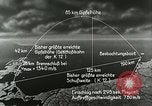 Standbild deutsche Rakete Rakete Peenemunde Deutschland, 1944, aus Sekunde 54 historischem Filmmaterial Videoclip 65675030634