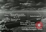 Standbild deutsche Rakete Rakete Peenemunde Deutschland, 1944, aus Sekunde 58 historischem Filmmaterial Videoclip 65675030634