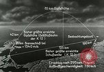 Standbild deutsche Rakete Rakete Peenemunde Deutschland, 1944, aus Sekunde 59 historischem Filmmaterial Videoclip 65675030634