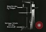 Standbild rocket Propulsion Peenemunde Deutschland, 1945, aus Sekunde 53 historischem Filmmaterial Videoclip 65675030635