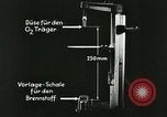 Standbild rocket Propulsion Peenemunde Deutschland, 1945, aus Sekunde 56 historischem Filmmaterial Videoclip 65675030635