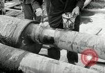 Image of Pipelines for rocket program Peenemunde Germany, 1943, second 22 stock footage video 65675030643