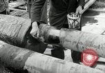 Image of Pipelines for rocket program Peenemunde Germany, 1943, second 25 stock footage video 65675030643