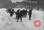 Image of Snow removal at rocket facility Peenemunde Germany, 1943, second 25 stock footage video 65675030646