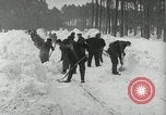 Image of Snow removal at rocket facility Peenemunde Germany, 1943, second 26 stock footage video 65675030646